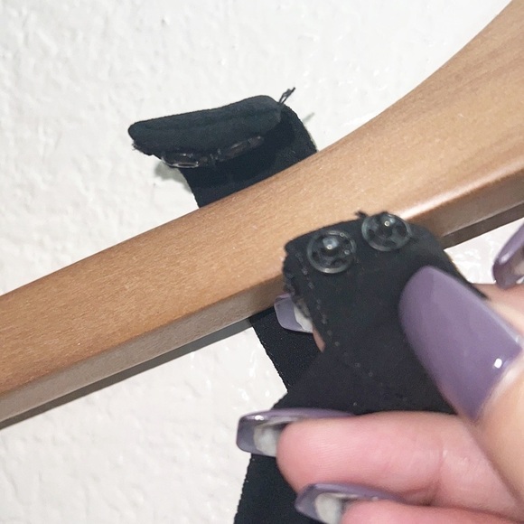 Paper Crane Black Beaded Gold And Silver High Neck Chiffon Top - Picture 9 of 11